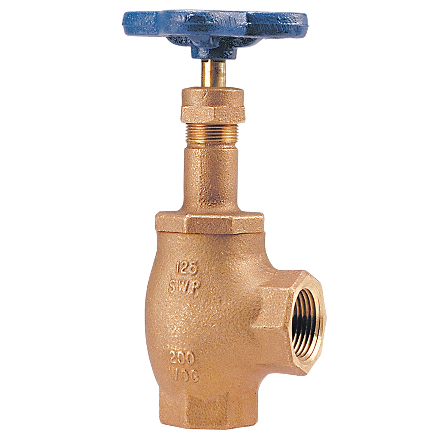 NIBCO NL4K02D, 2 in. Angle Valve Bronze, Class 125, Threaded T311YBHW