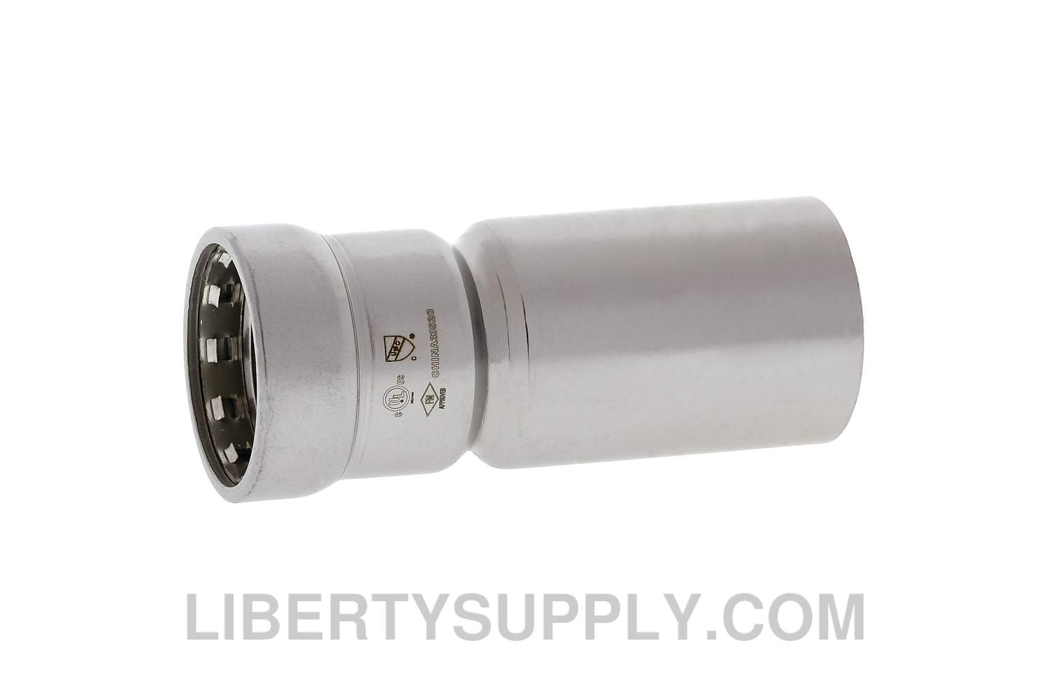NIBCO 2" x 1" Threaded Carbon Steel Fitting Reducer 2009155EPC