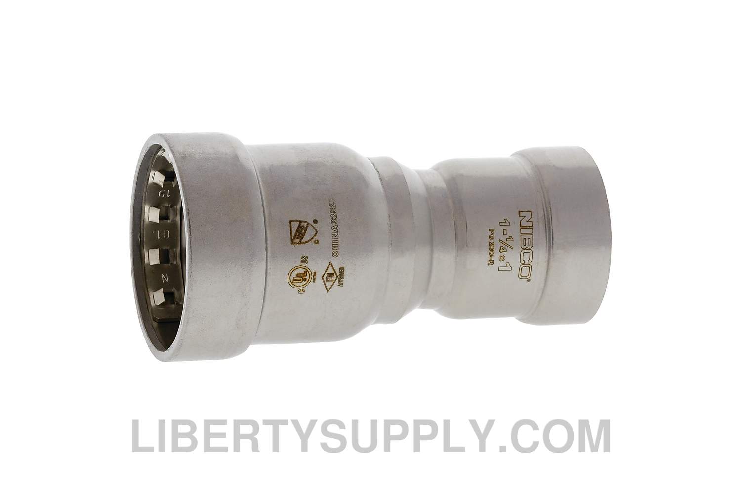 NIBCO PC200R 1-1/4" x 3/4" Carbon Steel Press Coupling 2001805EPC