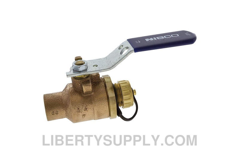 NIBCO S-585-70-HC 1/2" Bronze Bronze Ball Valve NJ83806