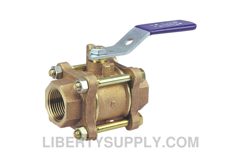 NIBCO T-595-Y-66 3/4" Bronze Bronze Ball Valve NL99H08