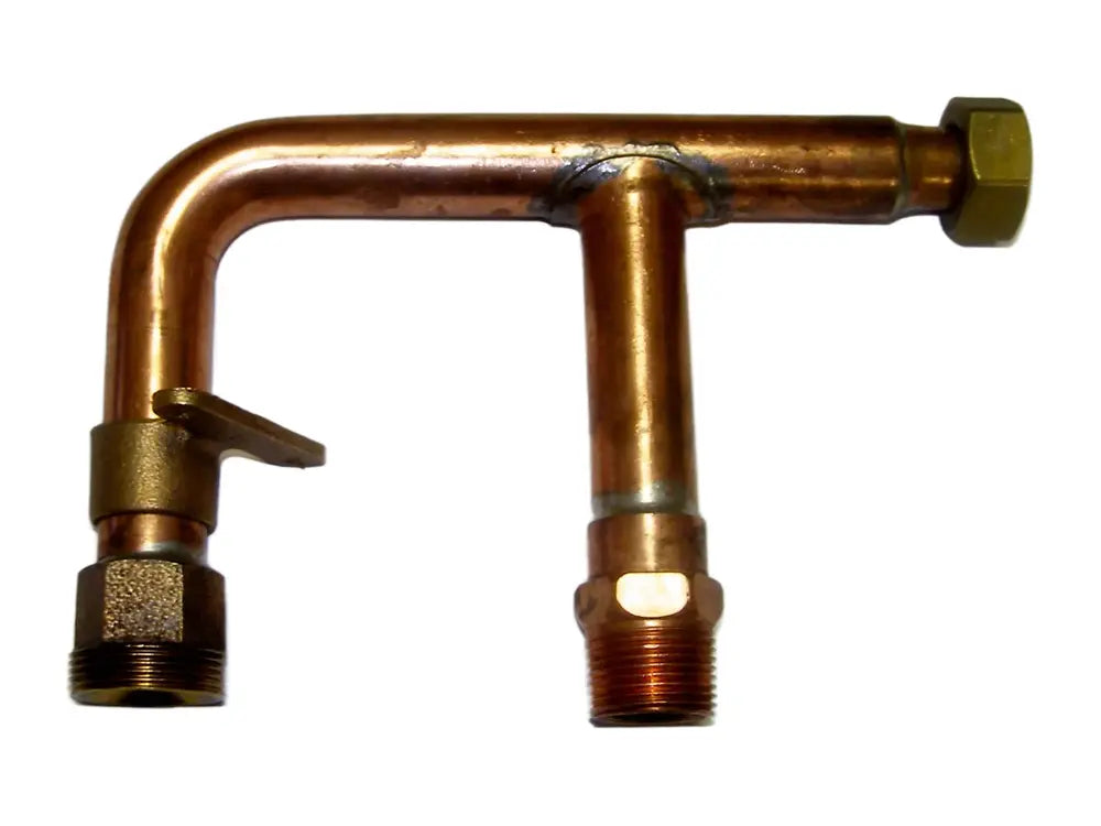NTI 6000083241, Copper Pipe Regulator 2X Outlet