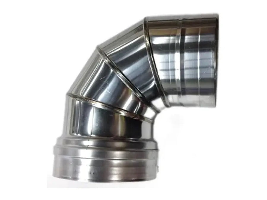 NTI 6000084052, Flue Elbow SS Lx 800 PVC