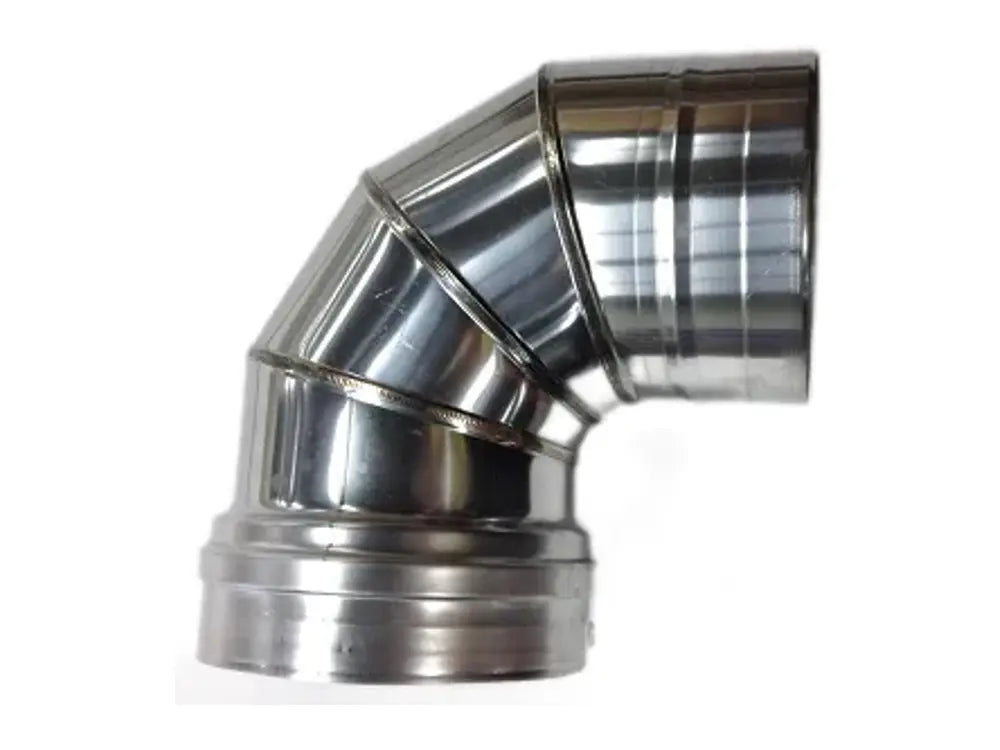 NTI 6000084052, Flue Elbow SS Lx 800 PVC