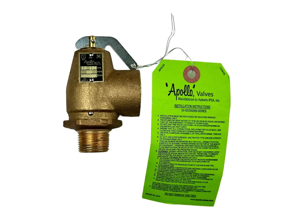 NTI 6000084088, Relief Valve 3/4M X1F M 50 Psi
