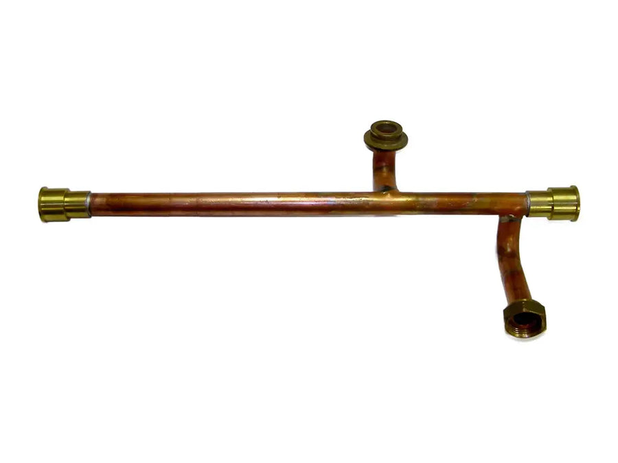 NTI 6000085248, P9 Dual Outlet Pipe 18 Mm