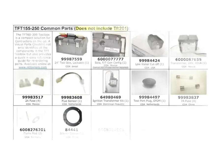NTI 6000086319, Tft155 250 Tool Box