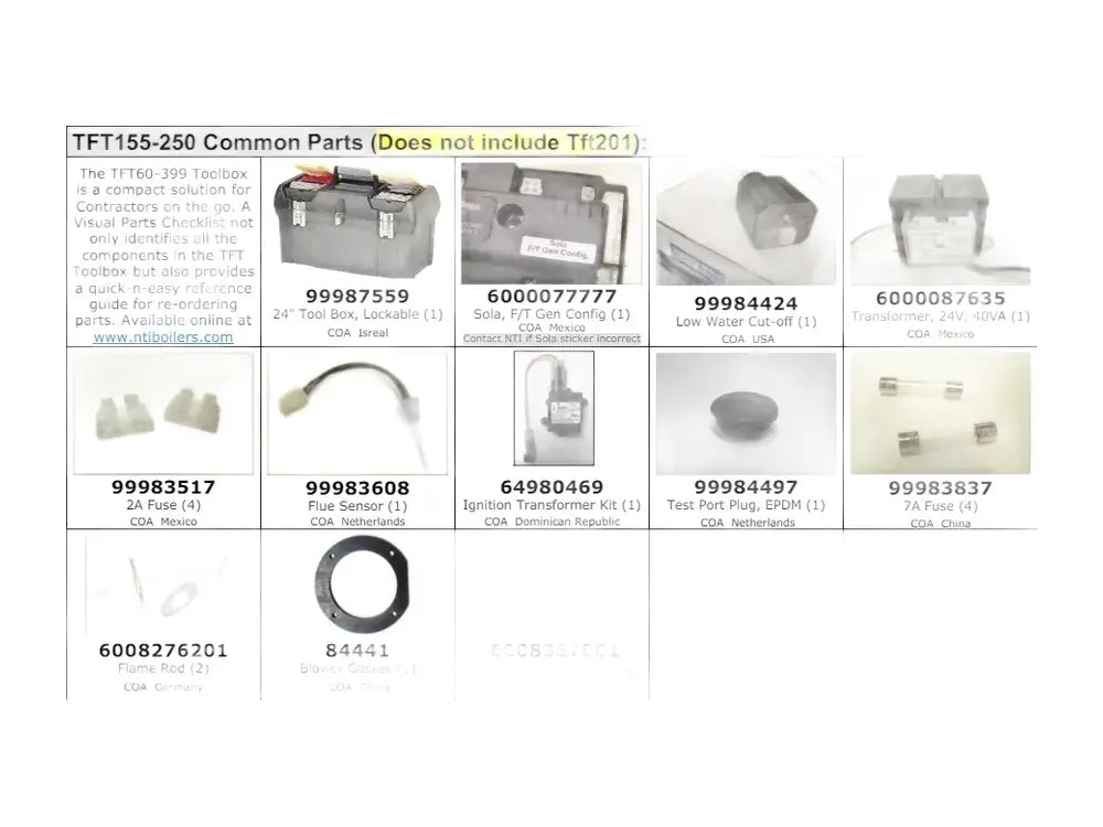 NTI 6000086319, Tft155 250 Tool Box