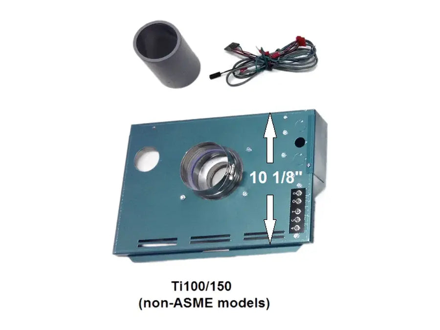 NTI 6008329101, Ti Flue Outlet Adaptor All Models