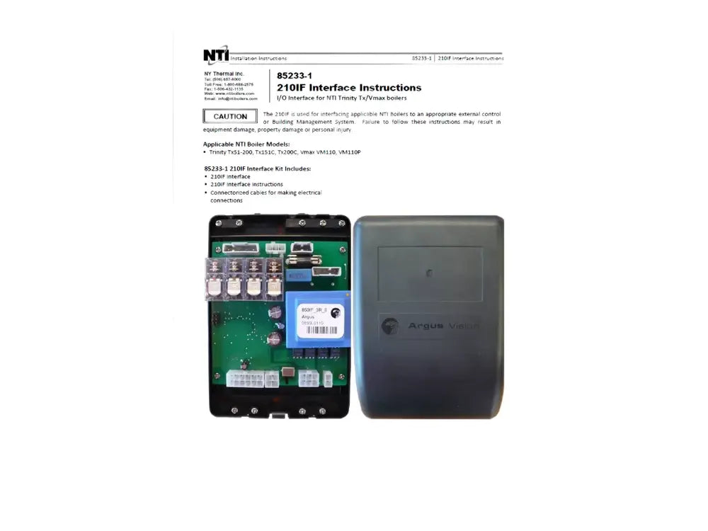 NTI 6008523301, Argus Vision 210IF Interface