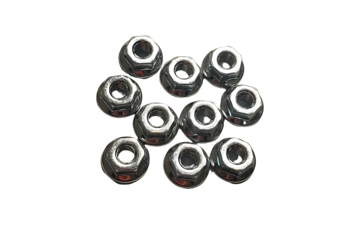 NTI 64980242, Nut Serrated Flange M3