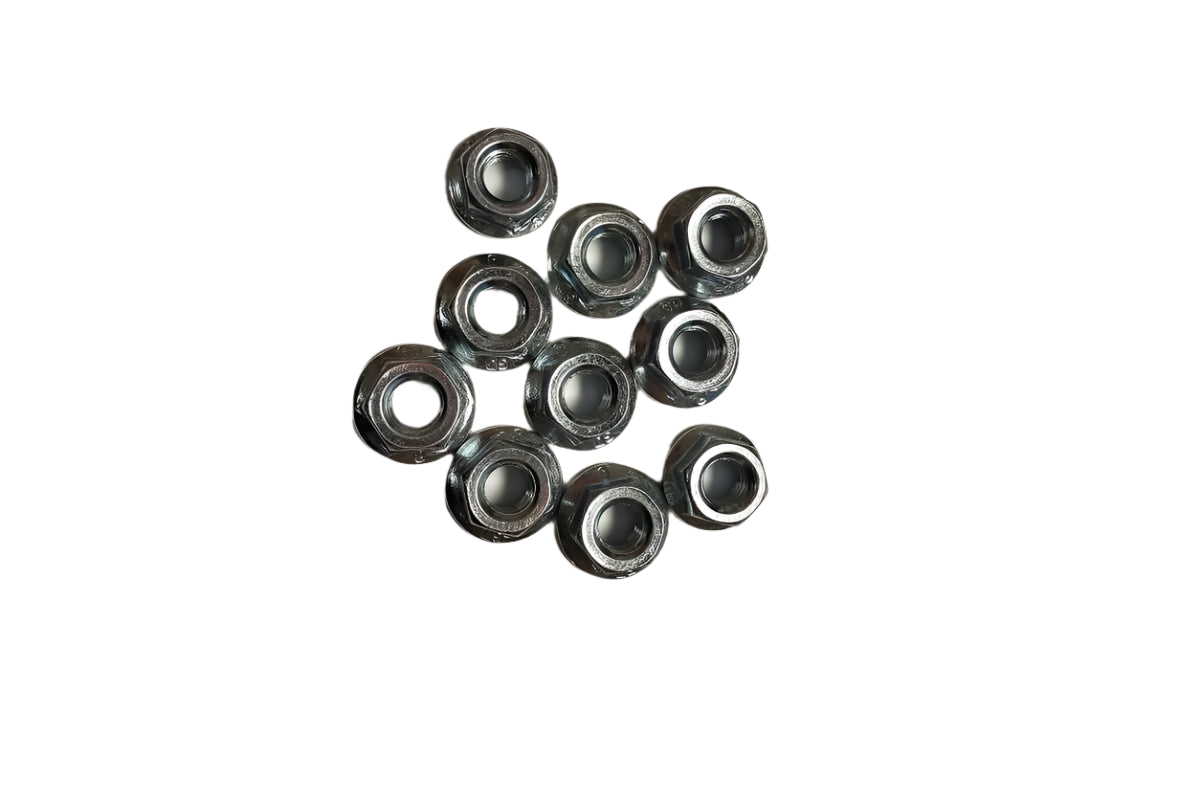 NTI 64980246, Nut Serrated Flange M6