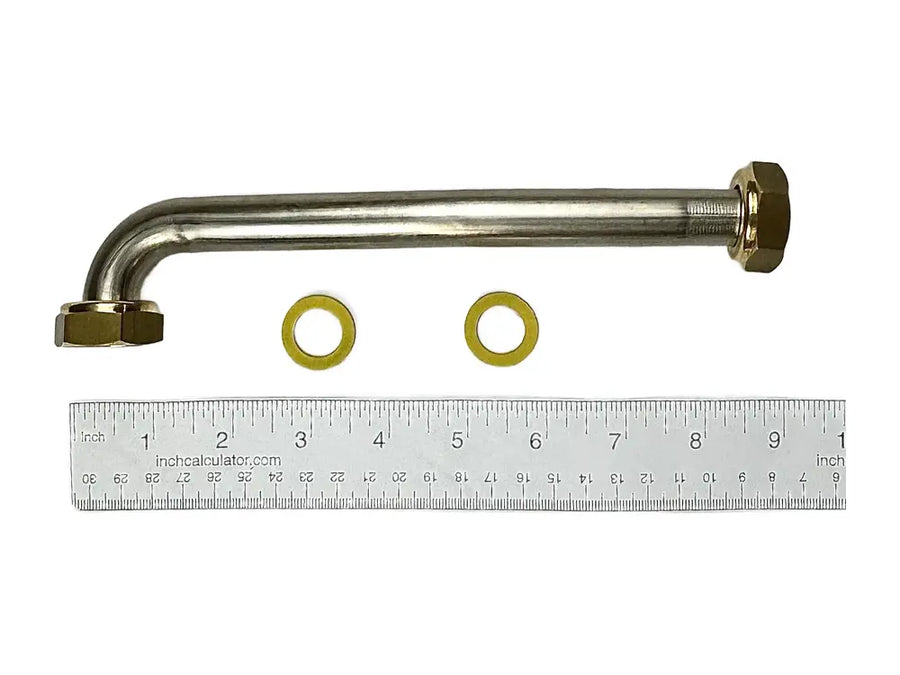 NTI 64980439, Pipe Gas Valve Mixer Stainless