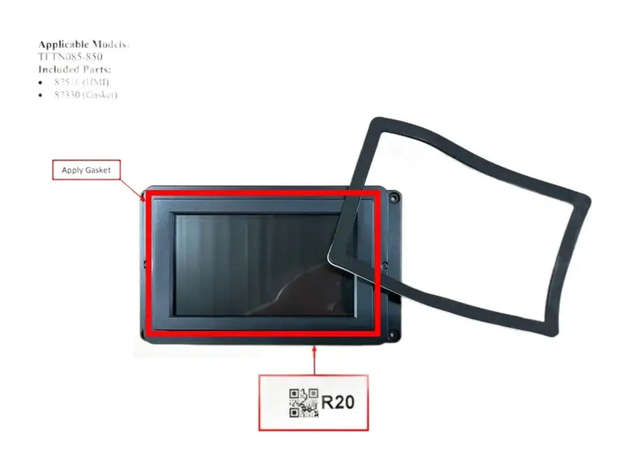 NTI 64980468, HMI TFTN Touchscreen 7 Inch