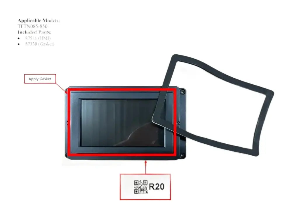NTI 64980468, HMI TFTN Touchscreen 7 Inch