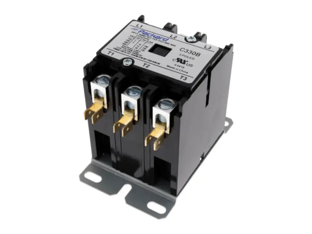 Packard C330B, Contactor 3-Pole, 30 Amp, 120V AC