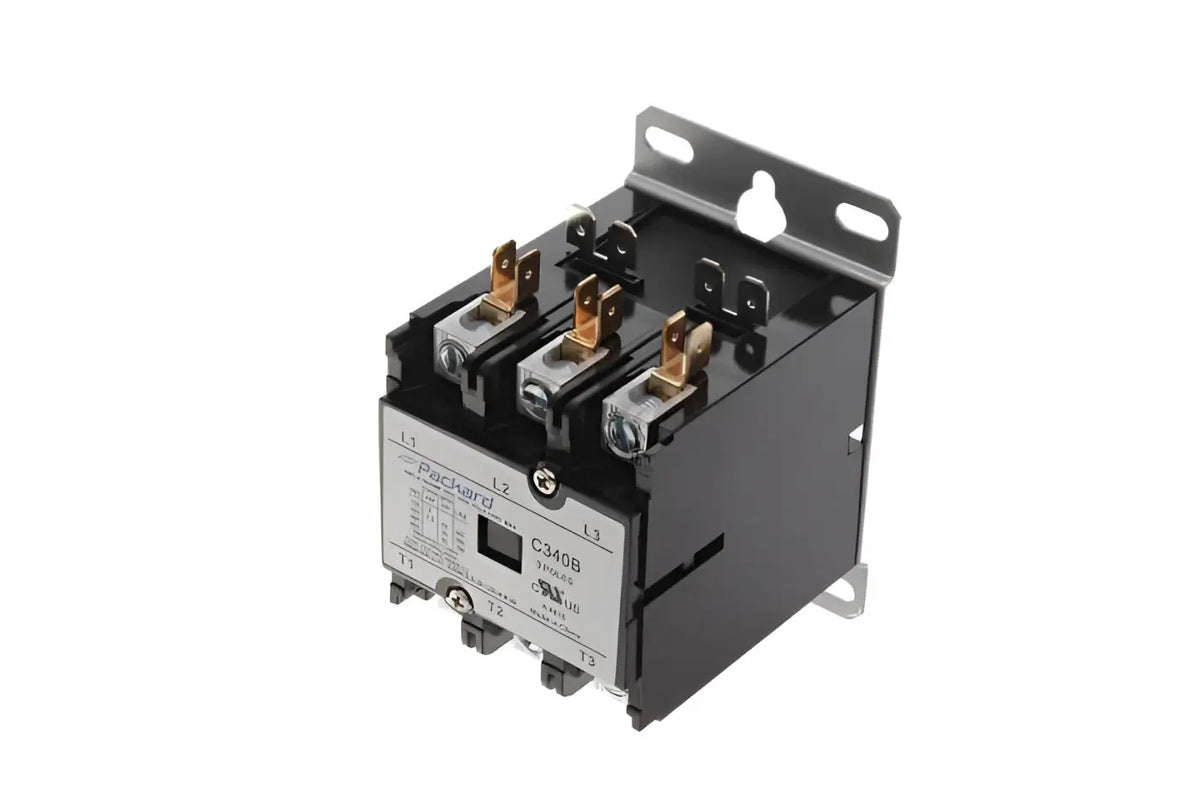 Packard C340B, 120V 40A 3-Phase DP Contactor