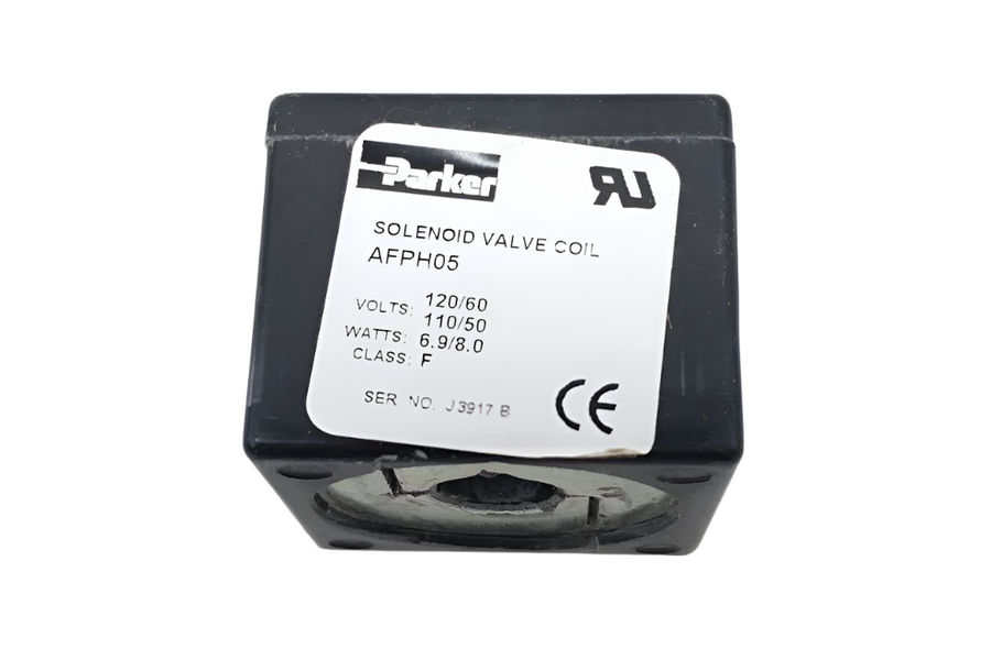 Parker AFPH05, 120V Solenoid Coil with DIN Connection