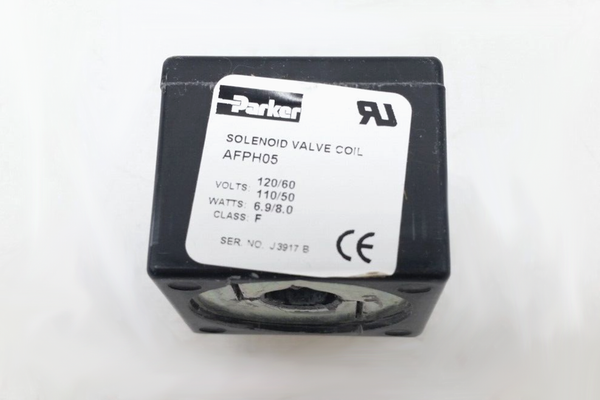 Parker AFPH05 120V Solenoid Coil with DIN Connection