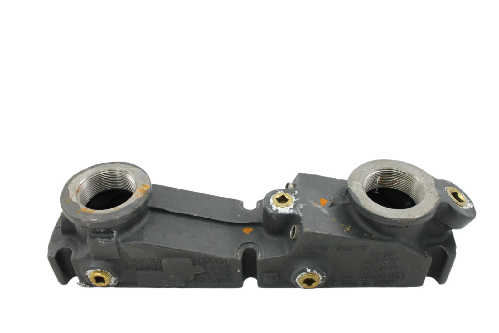 Raypak 002219F Cast Iron Inlet/Outlet Header for HVAC Systems