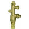 Resideo AMX101-UT-1LF, 3/4 Inch Unthreaded Mixing Valve, 90 to 130 Degrees Fahrenheit