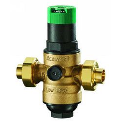 Resideo DS06-100-DUS-LF, 1/2" Pressure Relief Valve Double Union Sweat, 25-90 PSI