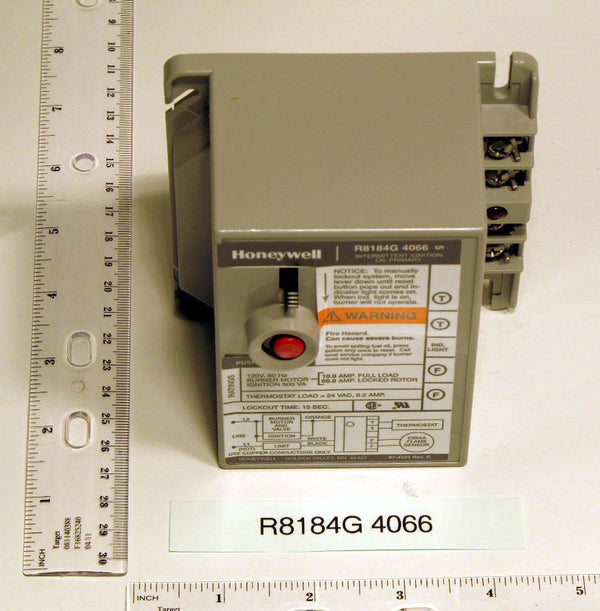 Resideo R8184G4066 Protectorelay, 15 Second Timing Function