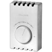 Resideo T410A1013, SPST Bimetal White Electric Thermostat