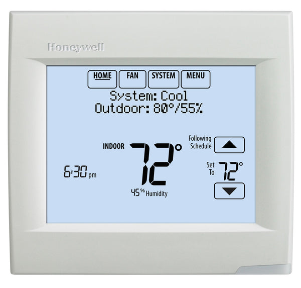 Resideo TH8321WF1001 WiFi Thermostat, 3 Heat/2 Cool Heat Pump, 2 Heat/2 Cool Conventional