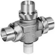 Resideo V135A1014 3-Way Body, 1" Female Sweat Union Valve