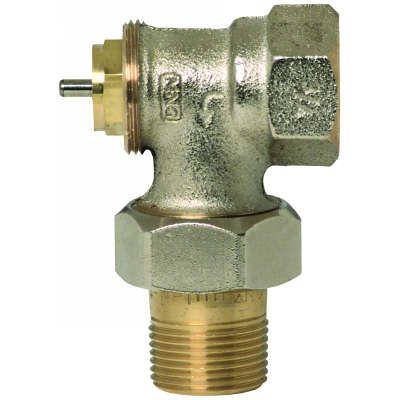 Resideo V2040ESL20 3/4" NPT Vertical Angle Radiator Valve