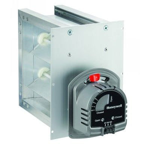 Resideo ZD24X8TZ, 24L X 8H Parallel Blade Damper, Two Position Control, Spring Return