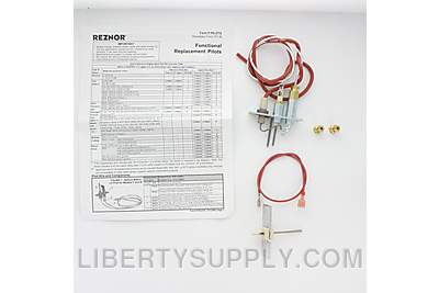 Reznor 131457 Natural Gas Pilot Kit, Vertical Mount