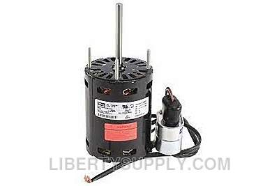 Reznor 163893, 460V Fan Motor with Capacitor, 3000RPM