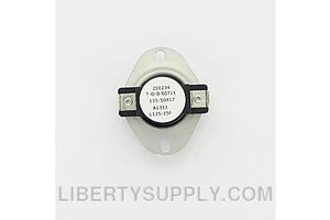Reznor 50417 L125-15F Limit Switch HVAC Component