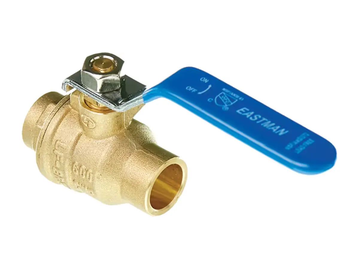 Rheem 20063LF, Swt Ball Valve 3/4 in Cxc Brass He