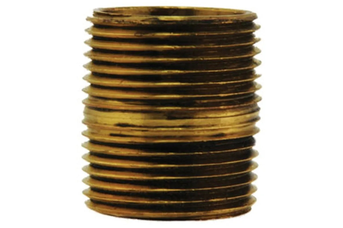 Rheem 330003 Brass Nipple, 1" NPT x Close