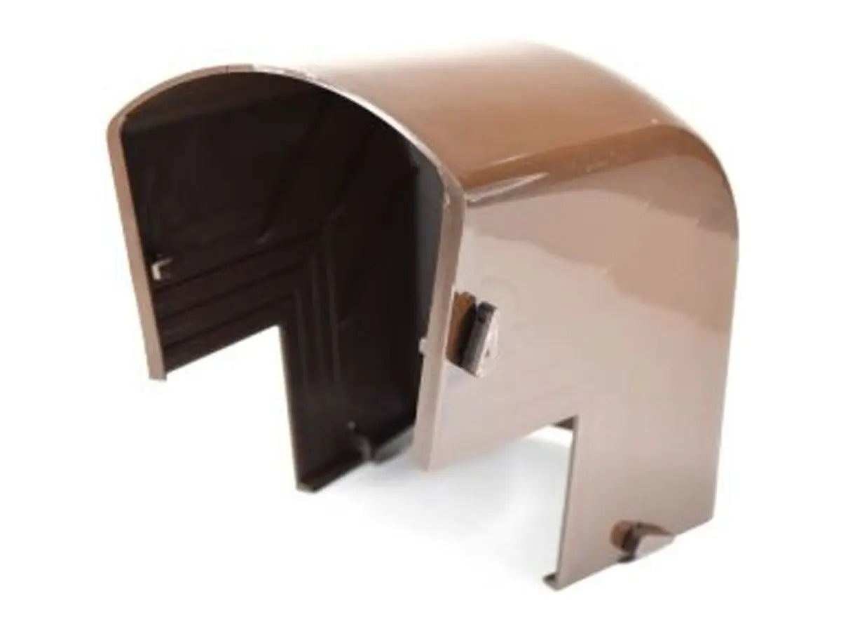 Rheem 3CGEXT90B, 3 in External 90 Deg Elbow Brown