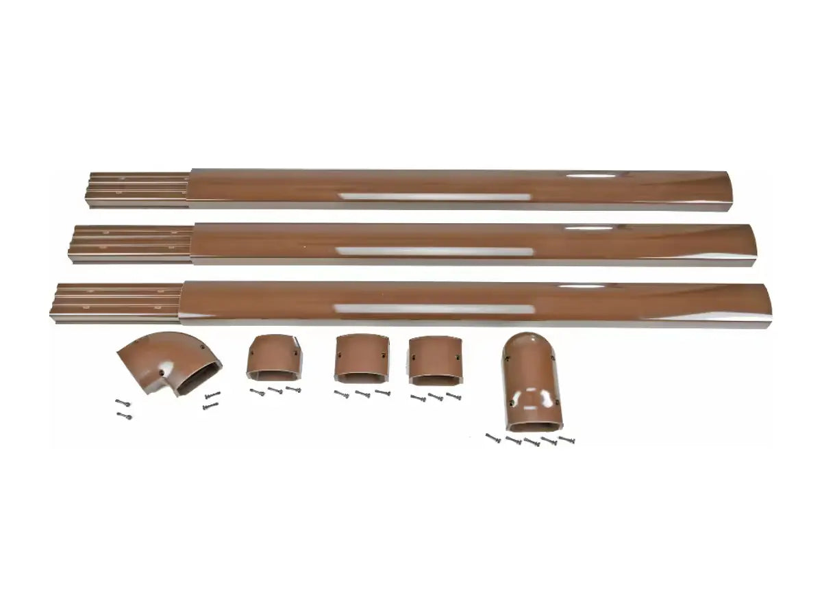 Rheem 3CGKITB, 3 In Wall Duct Kit Brown