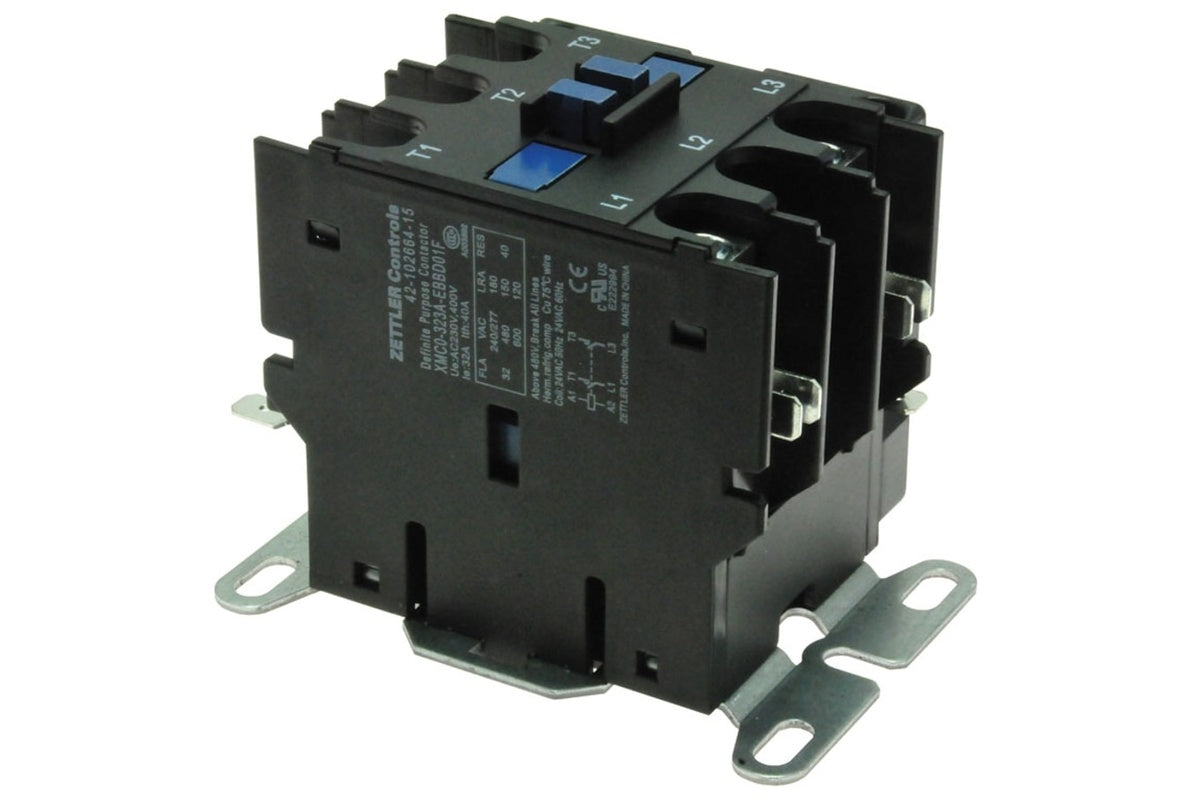 Rheem 42-102664-15 Contactor, 30A, 2-Pole, with Auxiliary Switch at 24V