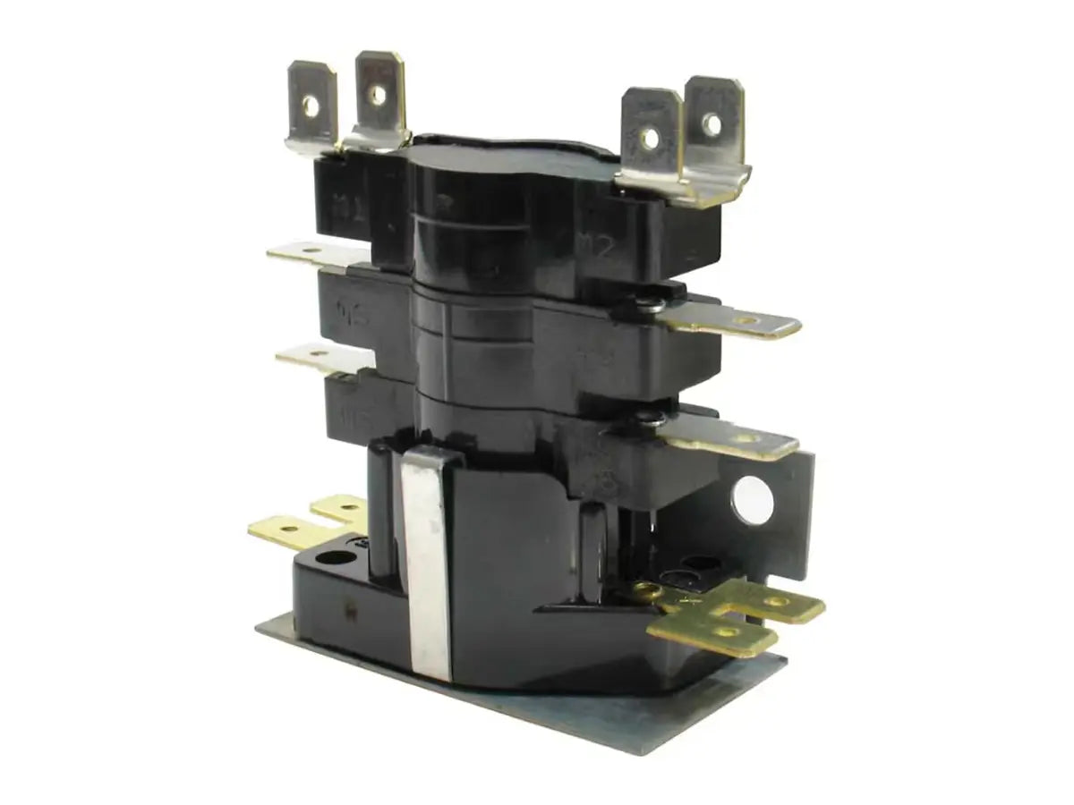 Rheem 42-23116-07K, Sequencing Relay, 24V, 3PST NO
