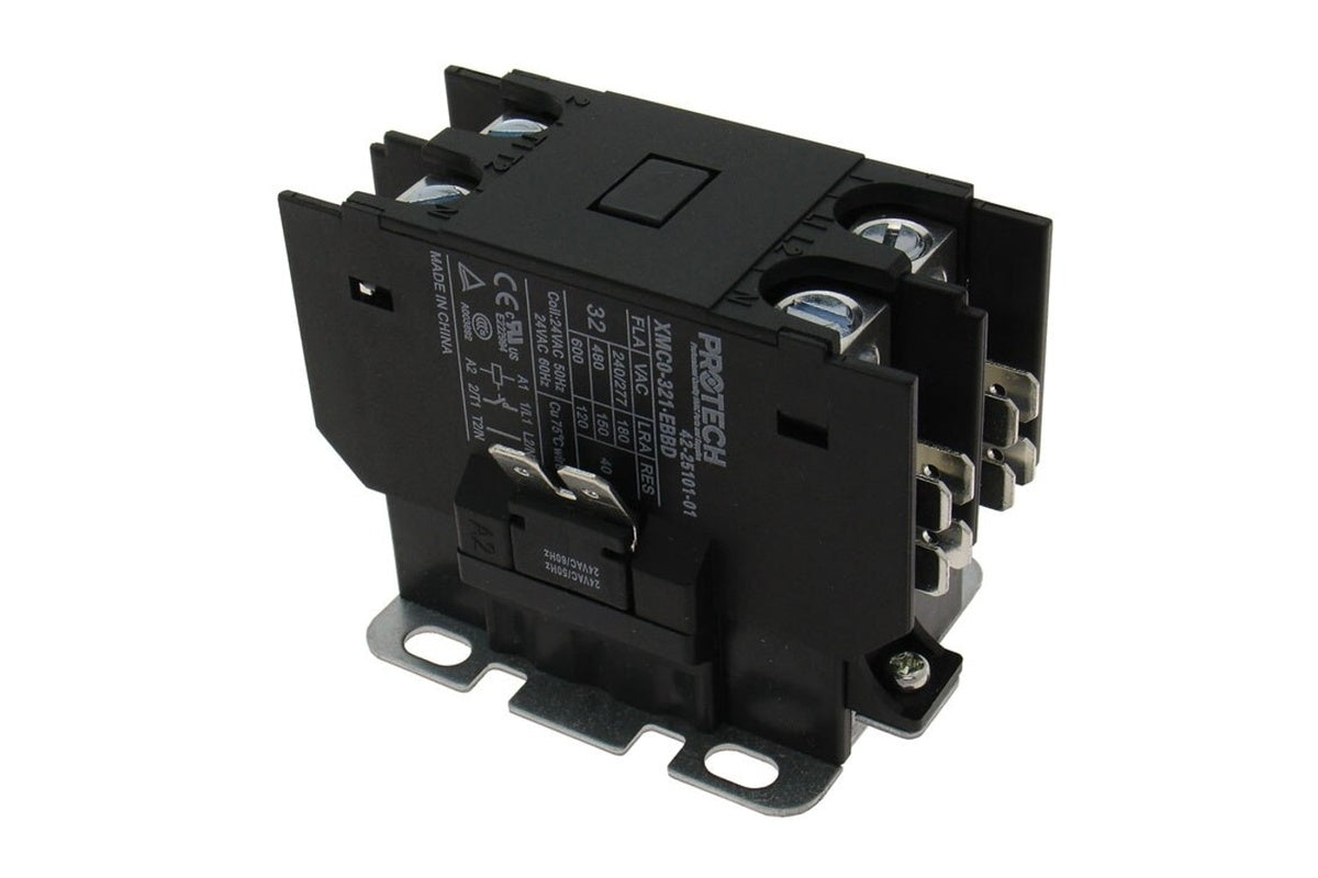 Rheem 42-25101-01, 24V, 30A Single Pole Contactor