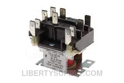 Rheem 42-18287-12, 24V 12A Double Pull Double Throw Relay