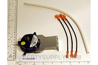 Rheem 42-24196-84, -1.5 wc Single Pole Single Throw Pressure Switch