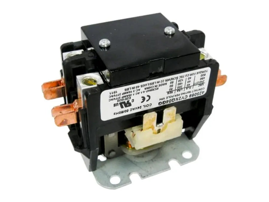 Rheem 425066, Contactor, 30 A, 1-Pole, 24 V Coil