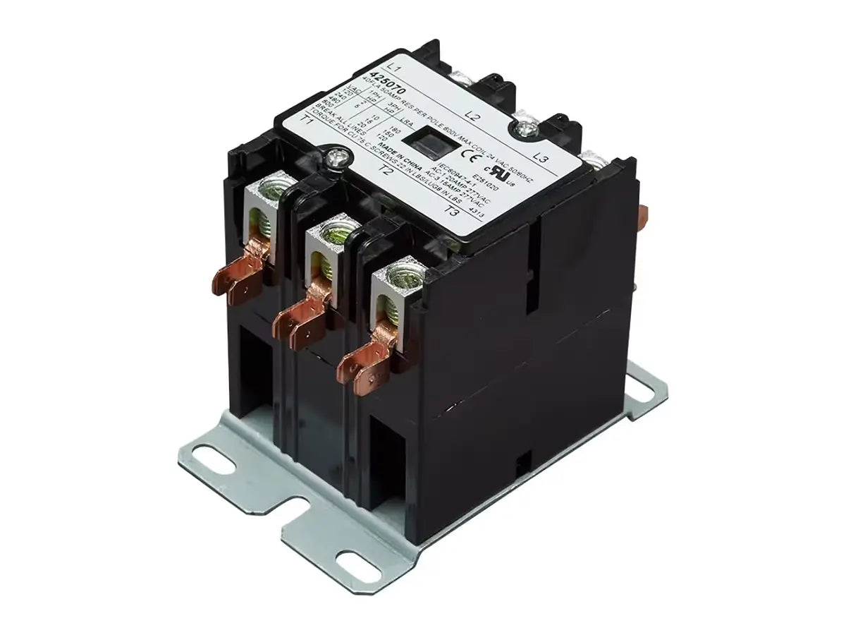 Rheem 425070, Contactor 40 A, 3-Pole, 24 V Coil