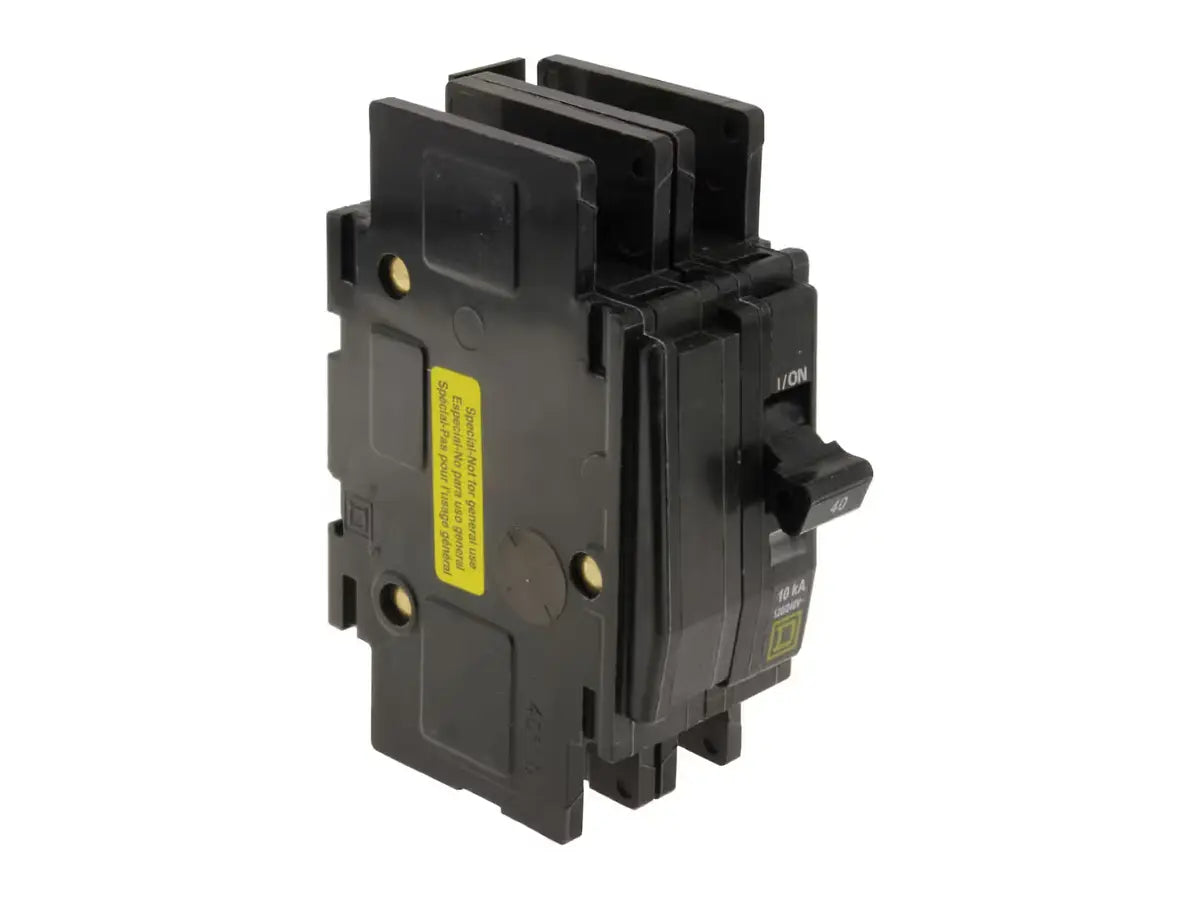 Rheem 425095, Circuit Breaker, 40 A, 2-Pole, DIN Rail