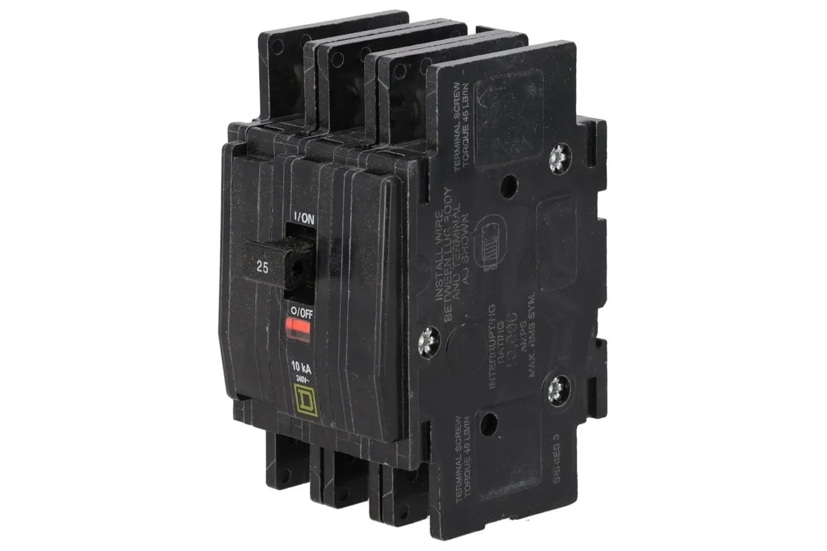 Rheem 425098, 3 Pole, 25A Circuit Breaker