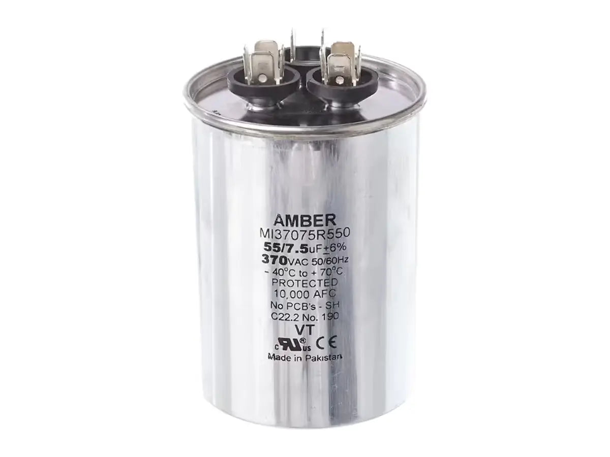 Rheem 43-25133-39, Cap 55/75/370 Dual Rnd