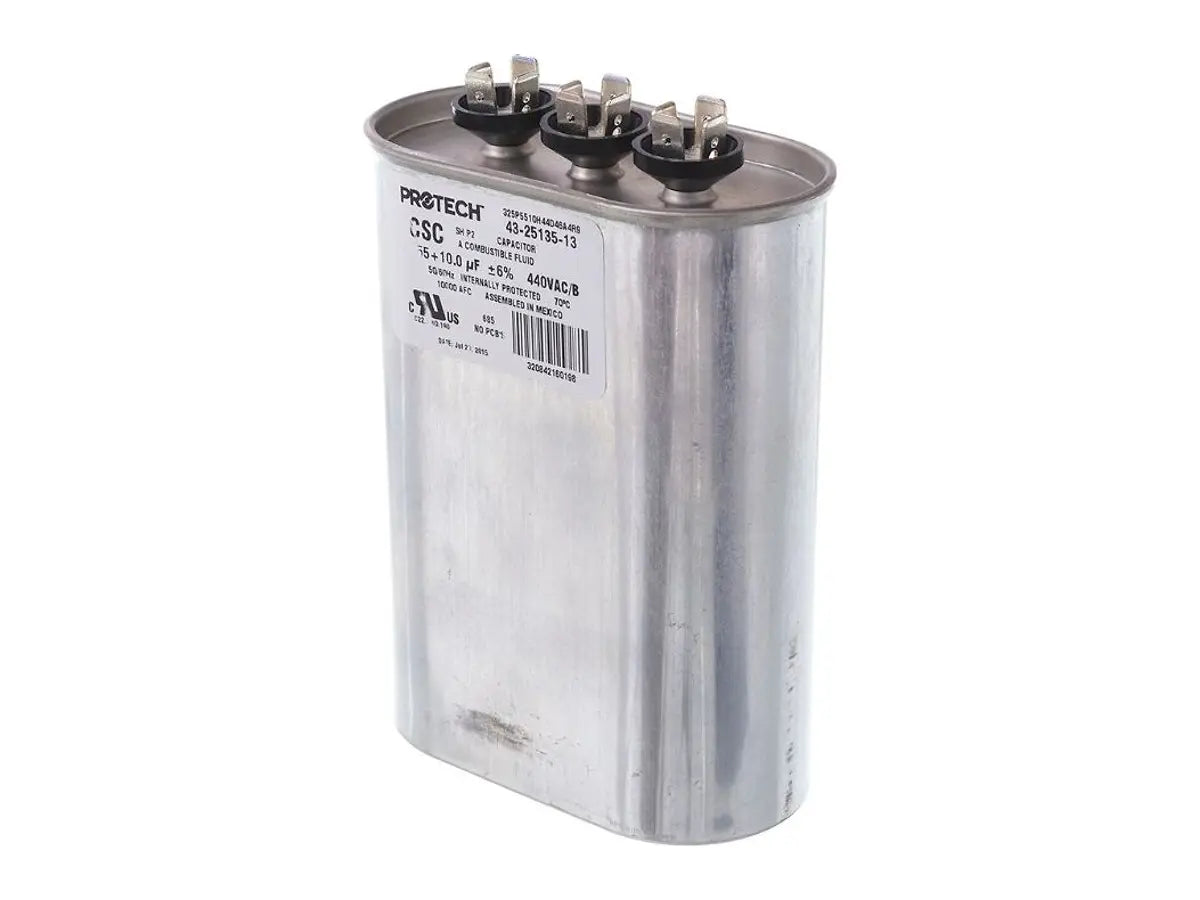 Rheem 43-25135-13, Cap - 55/10/440 Dual Oval